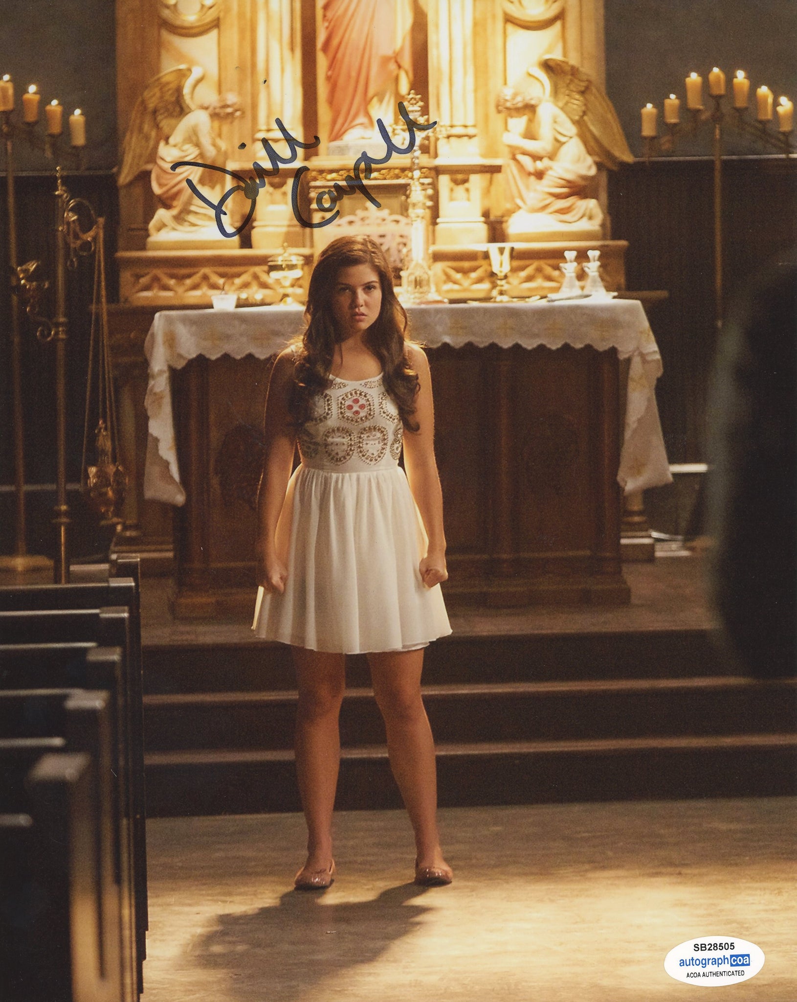 Danielle Campbell Originals Signed Autograph 8x10 Photo ACOA