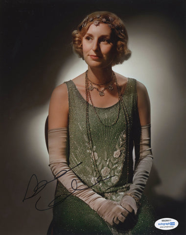Laura Carmichael Downton Abbey Signed Autograph 8x10 Photo ACOA