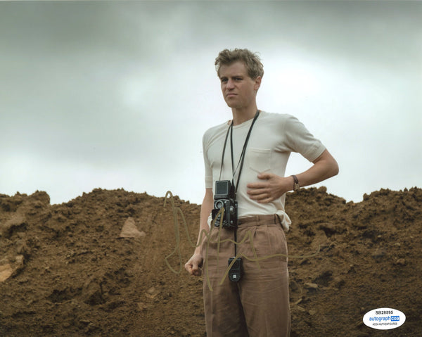 Johnny Flynn The Dig Signed Autograph 8x10 Photo ACOA