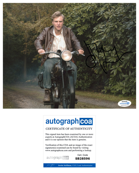 Johnny Flynn The Dig Signed Autograph 8x10 Photo ACOA