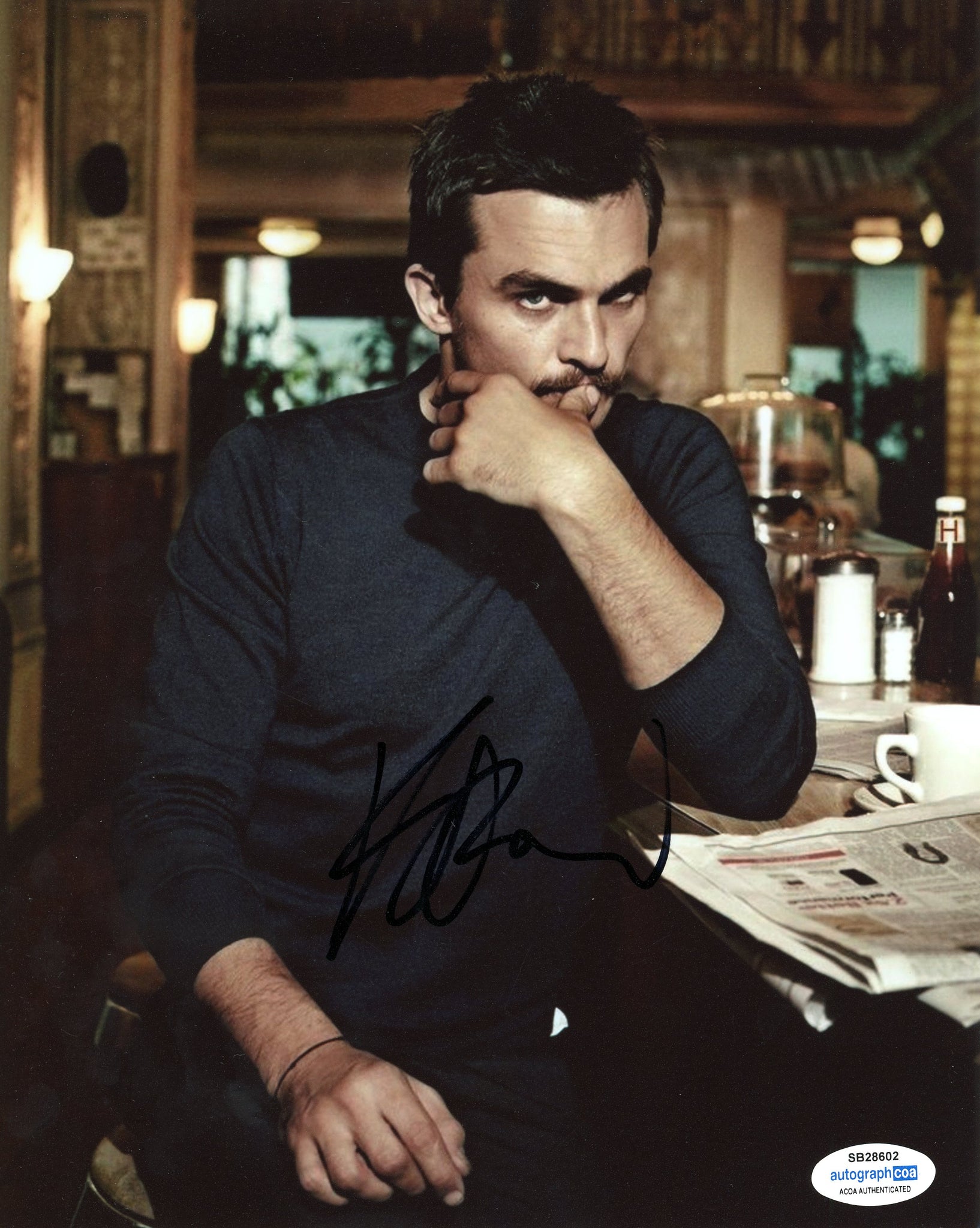 Rupert Friend Homeland Signed Autograph 8x10 Photo ACOA