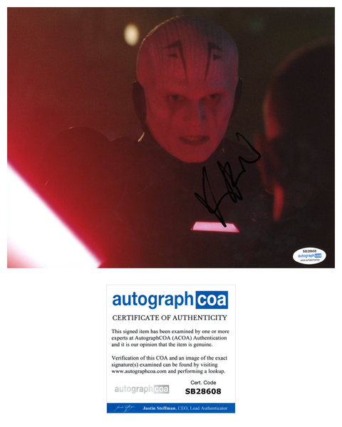 Rupert Friend Obi Wan Kenobi Signed Autograph 8x10 Photo ACOA