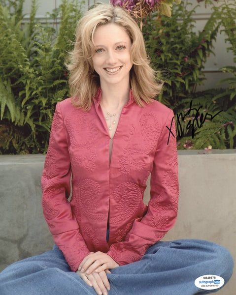 Judy Greer Sexy Signed Autograph 8x10 Photo ACOA