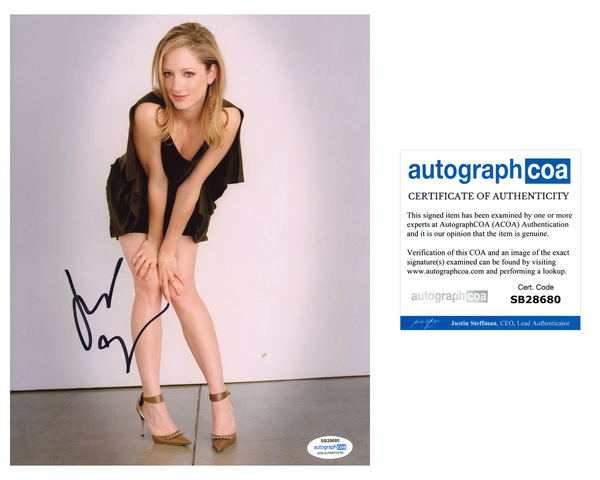 Judy Greer Sexy Signed Autograph 8x10 Photo ACOA