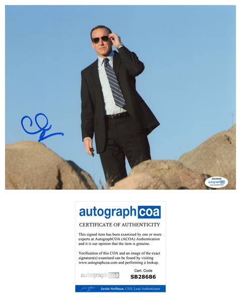 Clark Gregg Avengers Signed Autograph 8x10 Photo ACOA