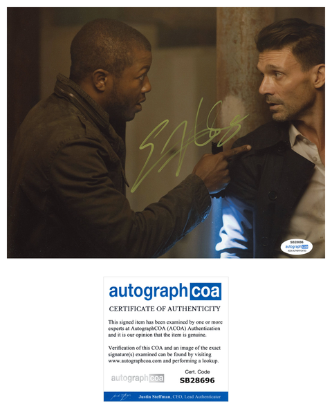 Edwin Hodge The Purge Autograph Signed 8x10 Photo ACOA