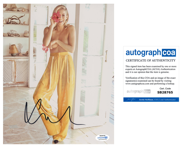 Sienna Miller Sexy Signed Autograph 8x10 Photo ACOA