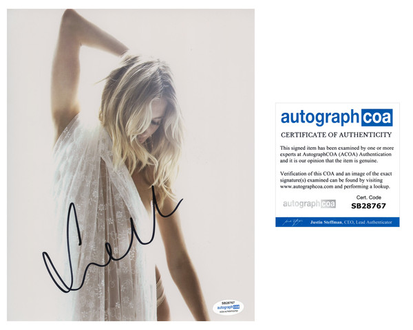 Sienna Miller Sexy Signed Autograph 8x10 Photo ACOA