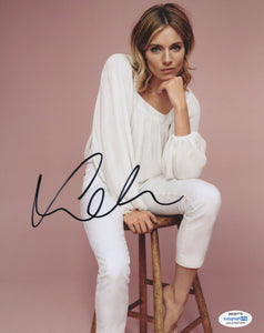 Sienna Miller Sexy Signed Autograph 8x10 Photo ACOA