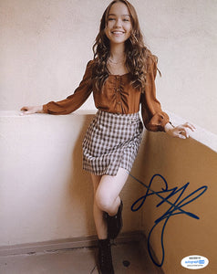 Sadie Stanley Sexy Signed Autograph 8x10 Photo ACOA