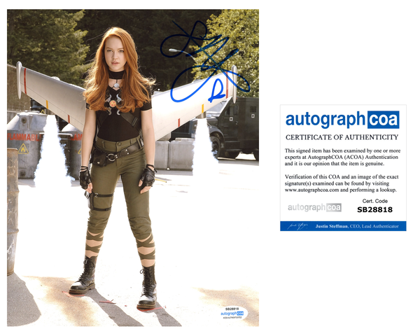 Sadie Stanley Kim Possible Signed Autograph 8x10 Photo ACOA