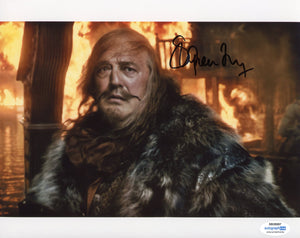 Stephen Fry The Hobbit Signed Autograph 8x10 Photo ACOA