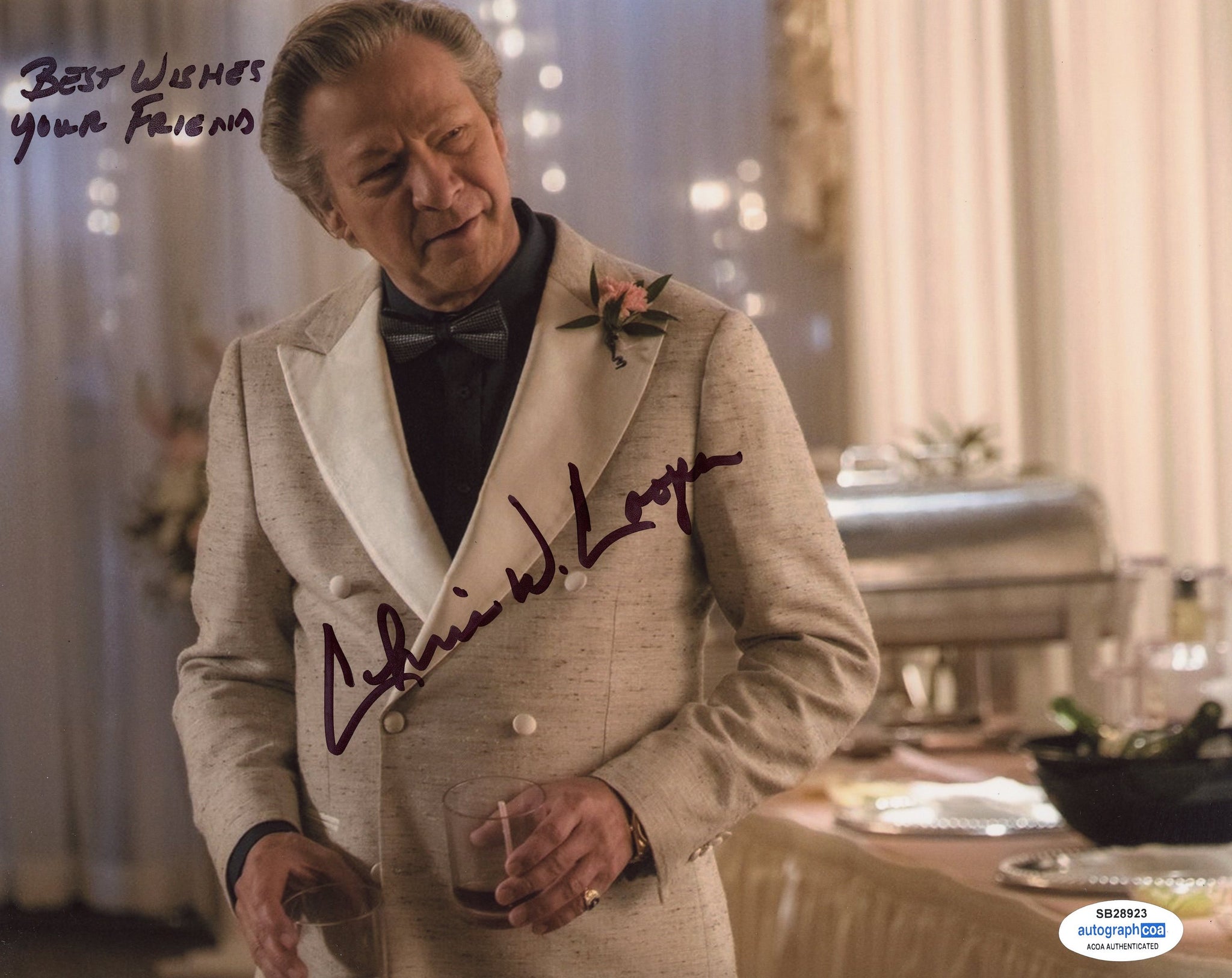 Chris Cooper A Beautiful Day Signed autograph 8x10 Photo ACOA