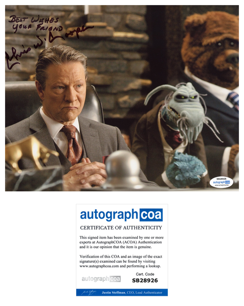 Chris Cooper Muppets Signed autograph 8x10 Photo ACOA