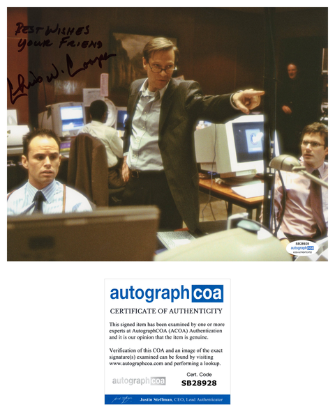 Chris Cooper Bourne Identity Signed autograph 8x10 Photo ACOA