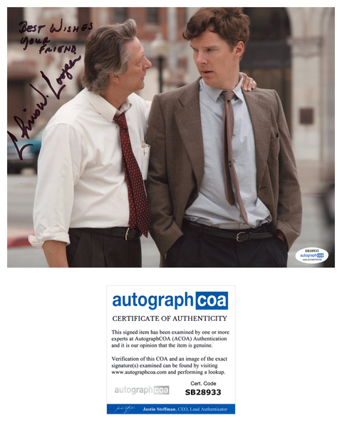 Chris Cooper August Osage Signed autograph 8x10 Photo ACOA