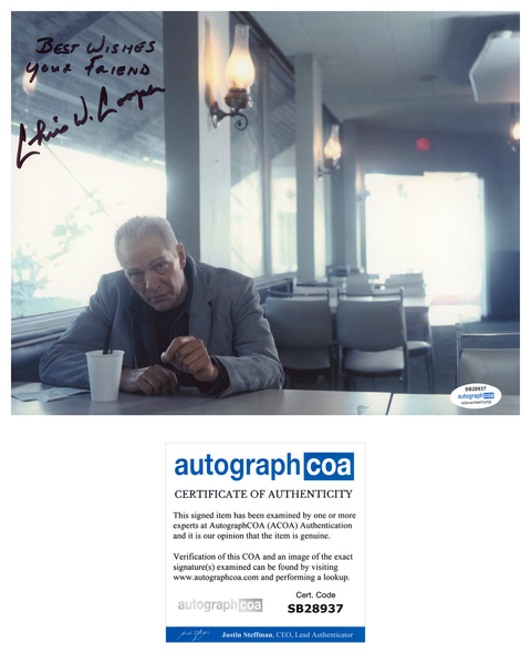 Chris Cooper Signed autograph 8x10 Photo ACOA