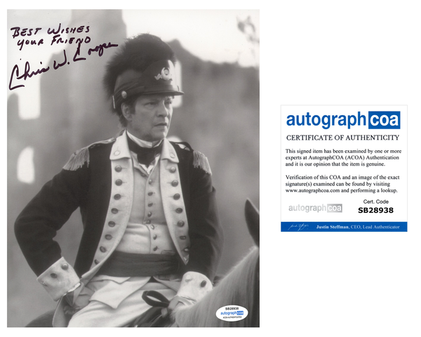 Chris Cooper The Patriot Signed autograph 8x10 Photo ACOA