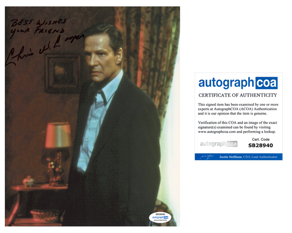 Chris Cooper Bourne Identity Signed autograph 8x10 Photo ACOA