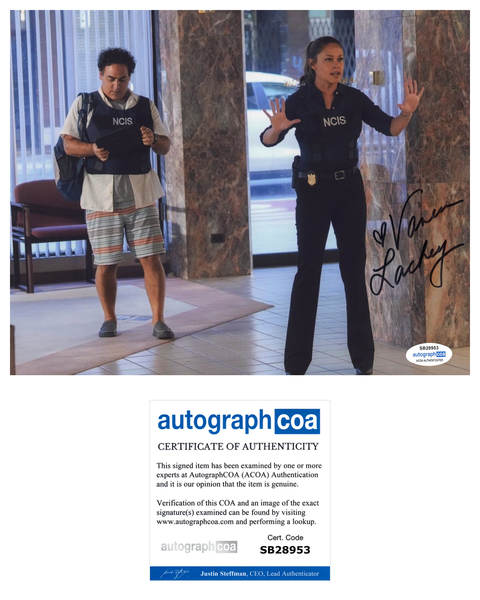 Vanessa Lachey NCIS Hawaii Signed Autograph 8x10 Photo ACOA