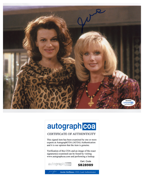 Sandra Bernhard Roseanne Signed Autograph 8x10 Photo ACOA