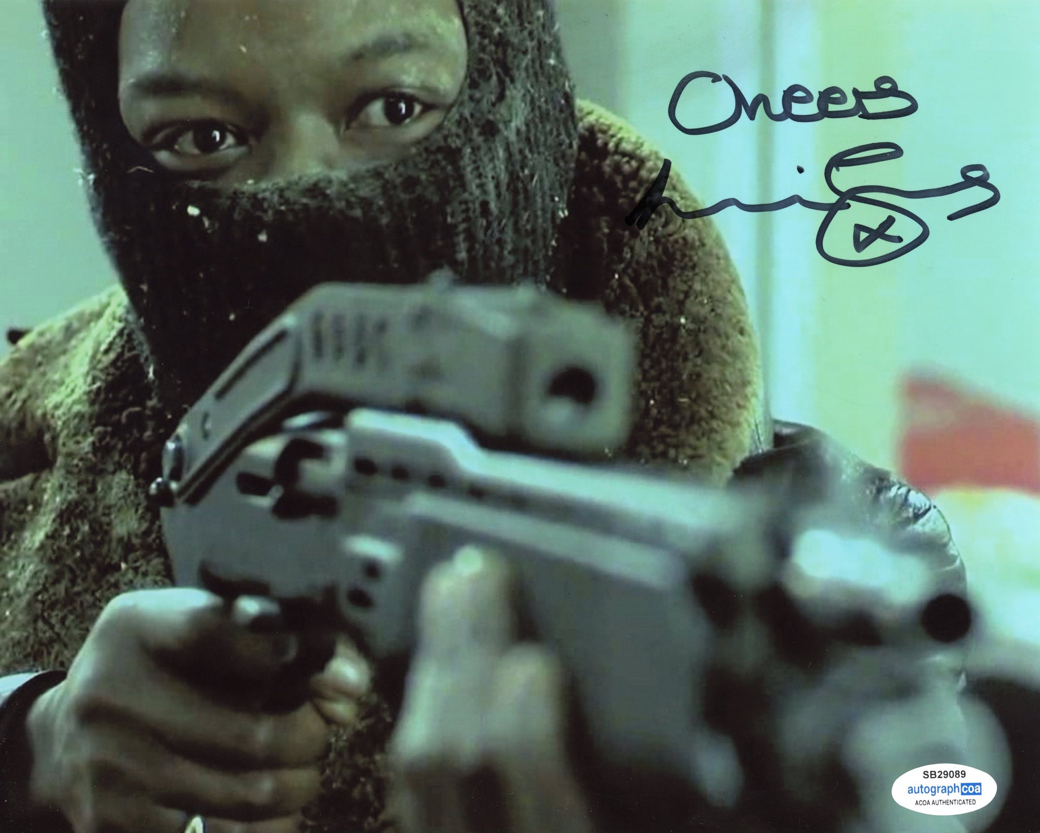 Lennie James Snatch Signed Autograph 8x10 Photo ACOA