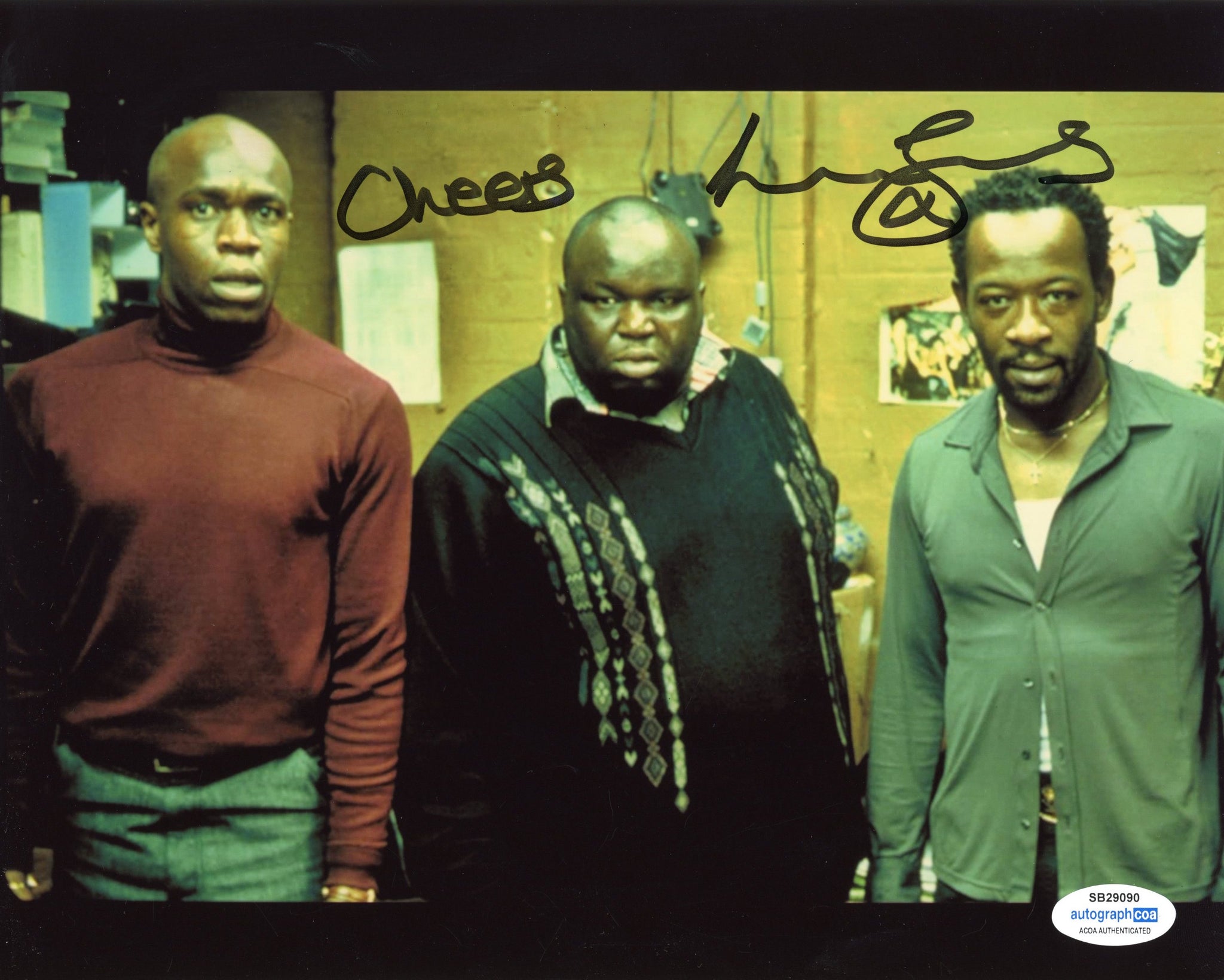 Lennie James Snatch Signed Autograph 8x10 Photo ACOA