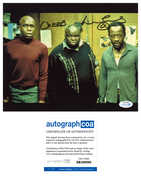 Lennie James Snatch Signed Autograph 8x10 Photo ACOA