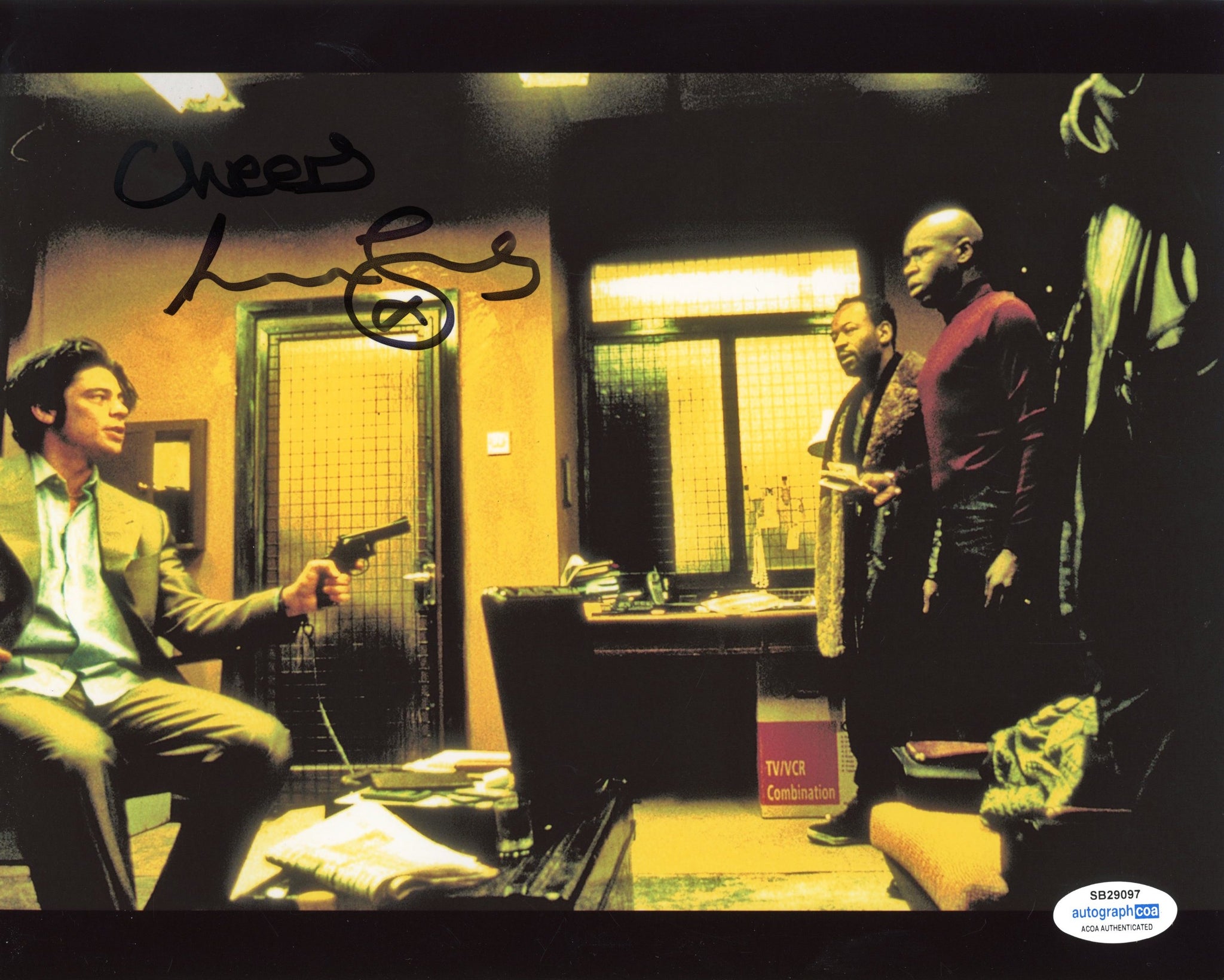 Lennie James Snatch Signed Autograph 8x10 Photo ACOA