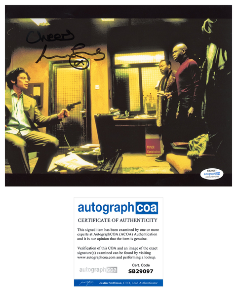 Lennie James Snatch Signed Autograph 8x10 Photo ACOA