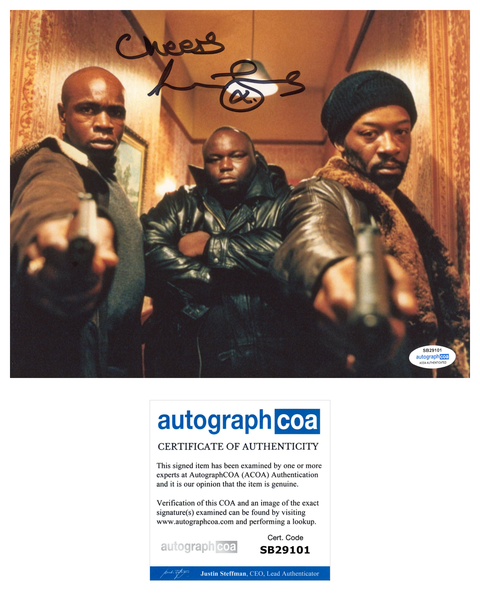 Lennie James Snatch Signed Autograph 8x10 Photo ACOA