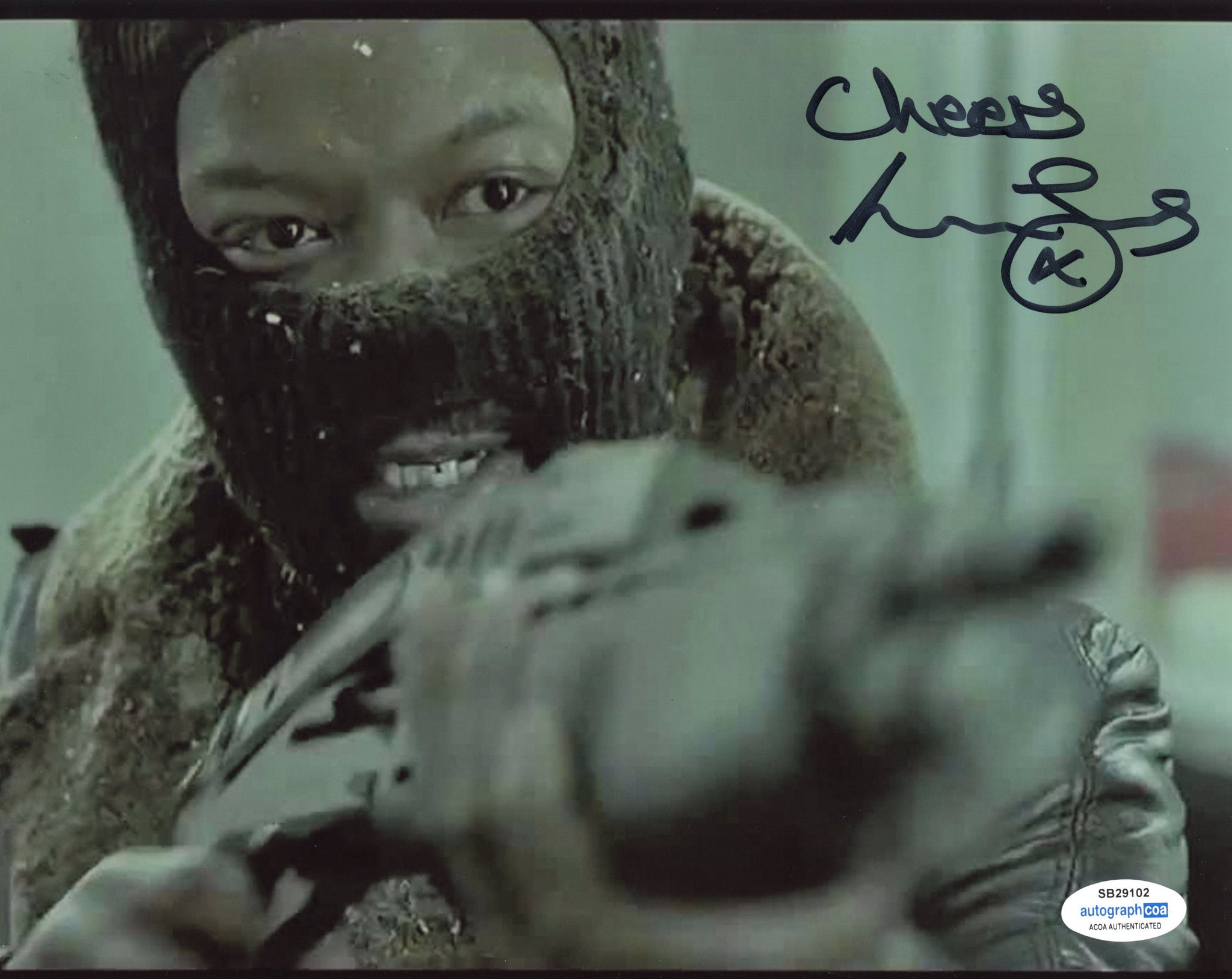 Lennie James Snatch Signed Autograph 8x10 Photo ACOA