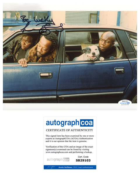 Lennie James Snatch Signed Autograph 8x10 Photo ACOA