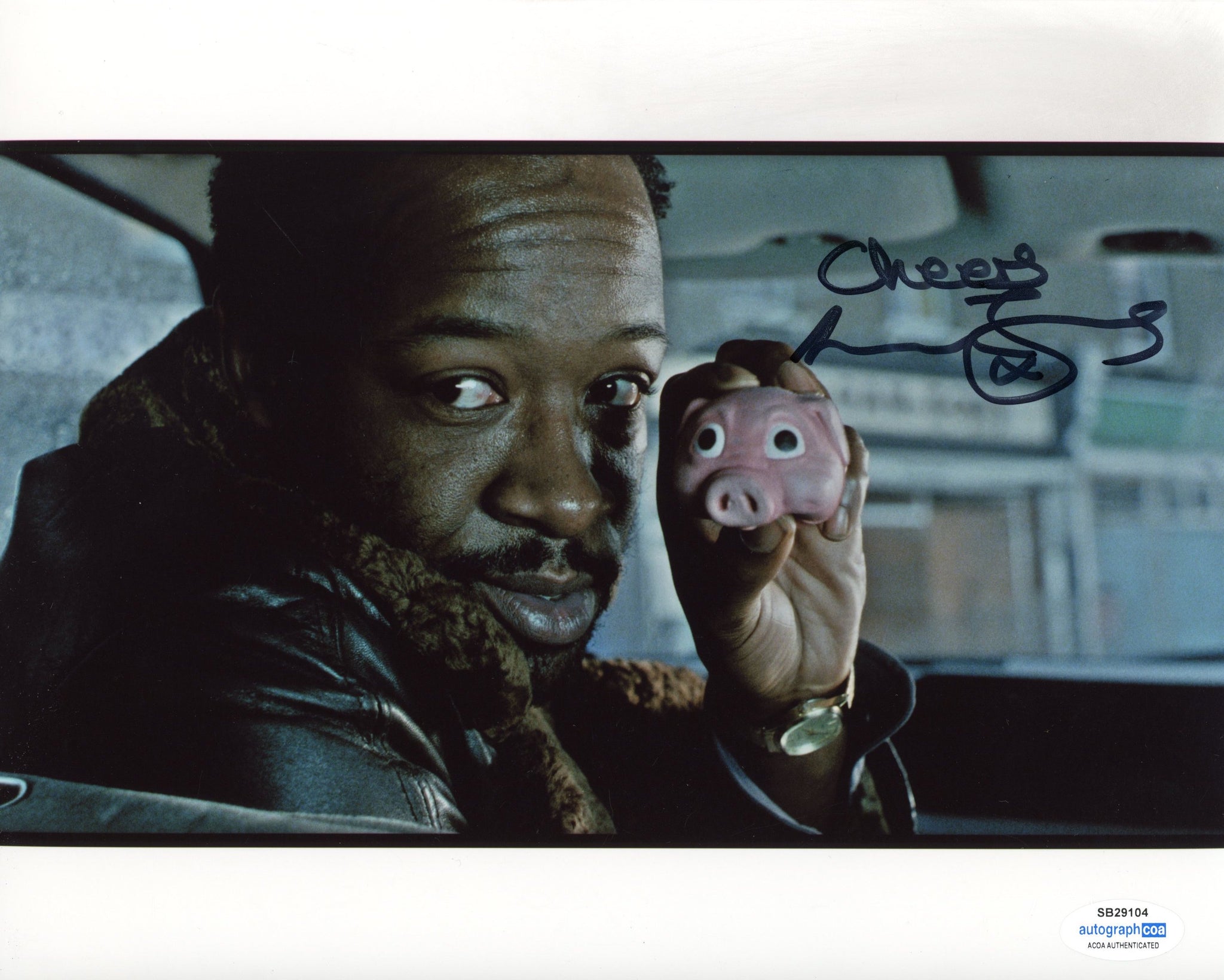 Lennie James Snatch Signed Autograph 8x10 Photo ACOA