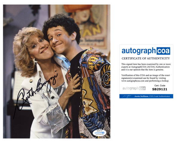 Ruth Buzzi Saved by the Bell Signed Autograph 8x10 Photo ACOA