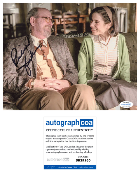 Richard Jenkins Shape of Water Signed Autograph 8x10 Photo ACOA