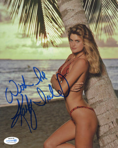 Kathy Ireland Loaded Weapon Signed Autograph 8x10 Photo ACOA