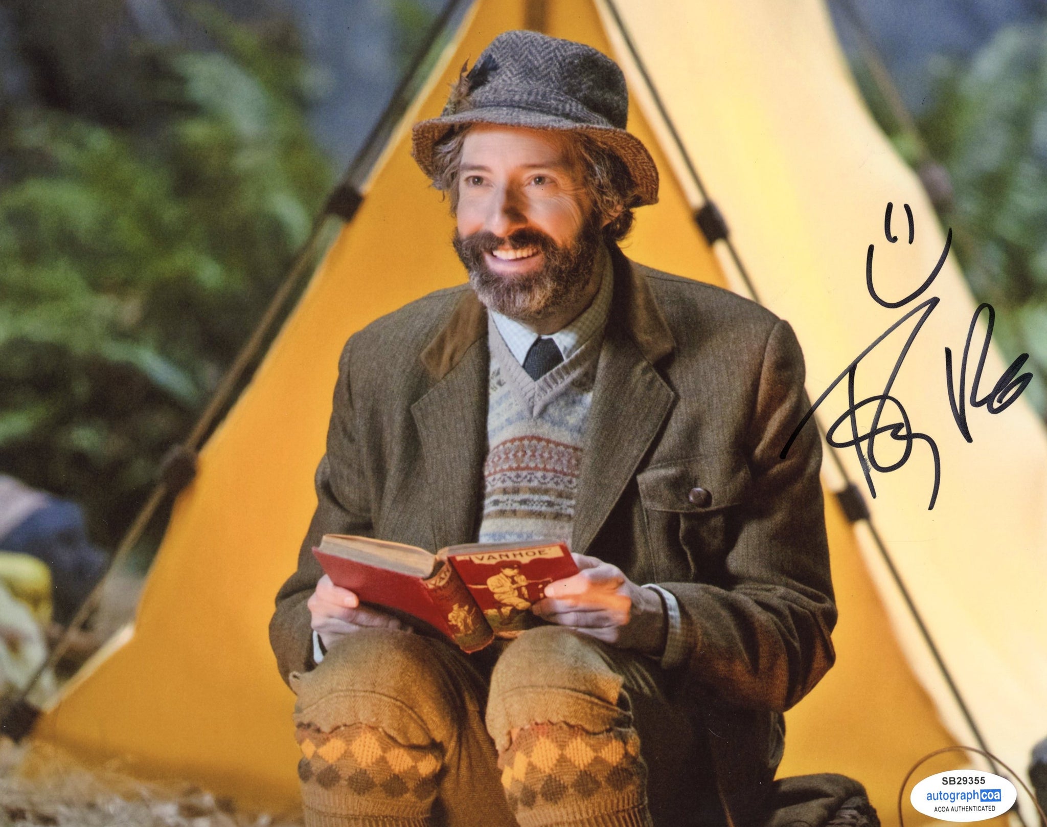 Tony Hale Mysterious Benedict Signed Autograph 8x10 Photo ACOA