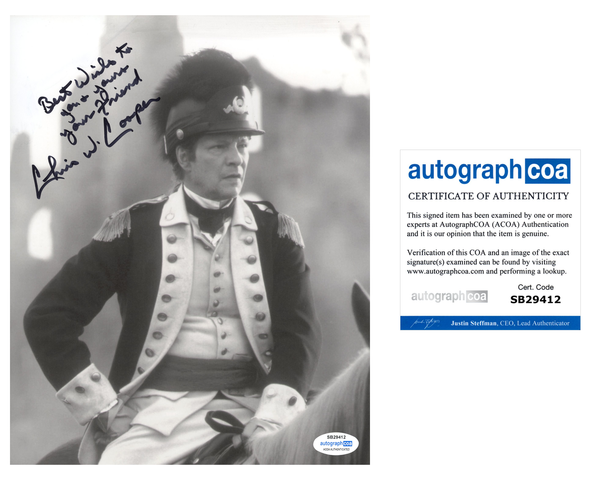 Chris Cooper The Patriot Signed autograph 8x10 Photo ACOA