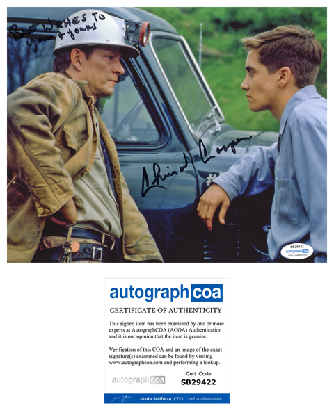 Chris Cooper October Sky Signed autograph 8x10 Photo ACOA