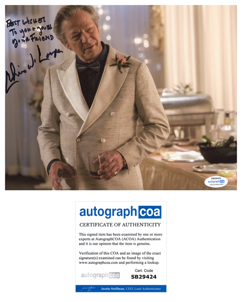 Chris Cooper A Beautiful Day Signed autograph 8x10 Photo ACOA