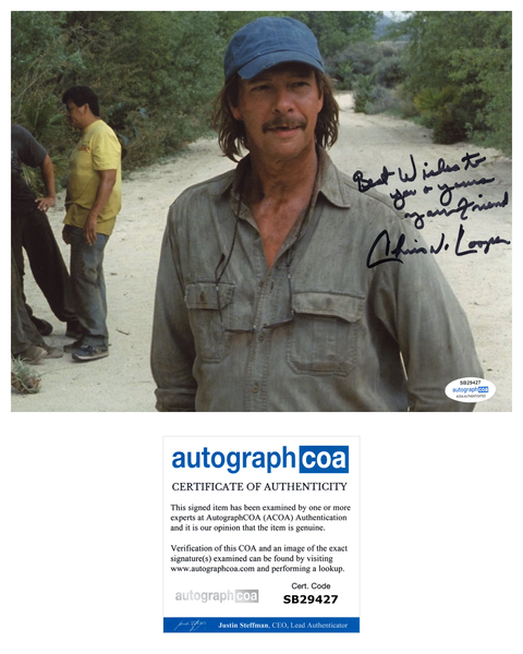 Chris Cooper Adaptation Signed autograph 8x10 Photo ACOA
