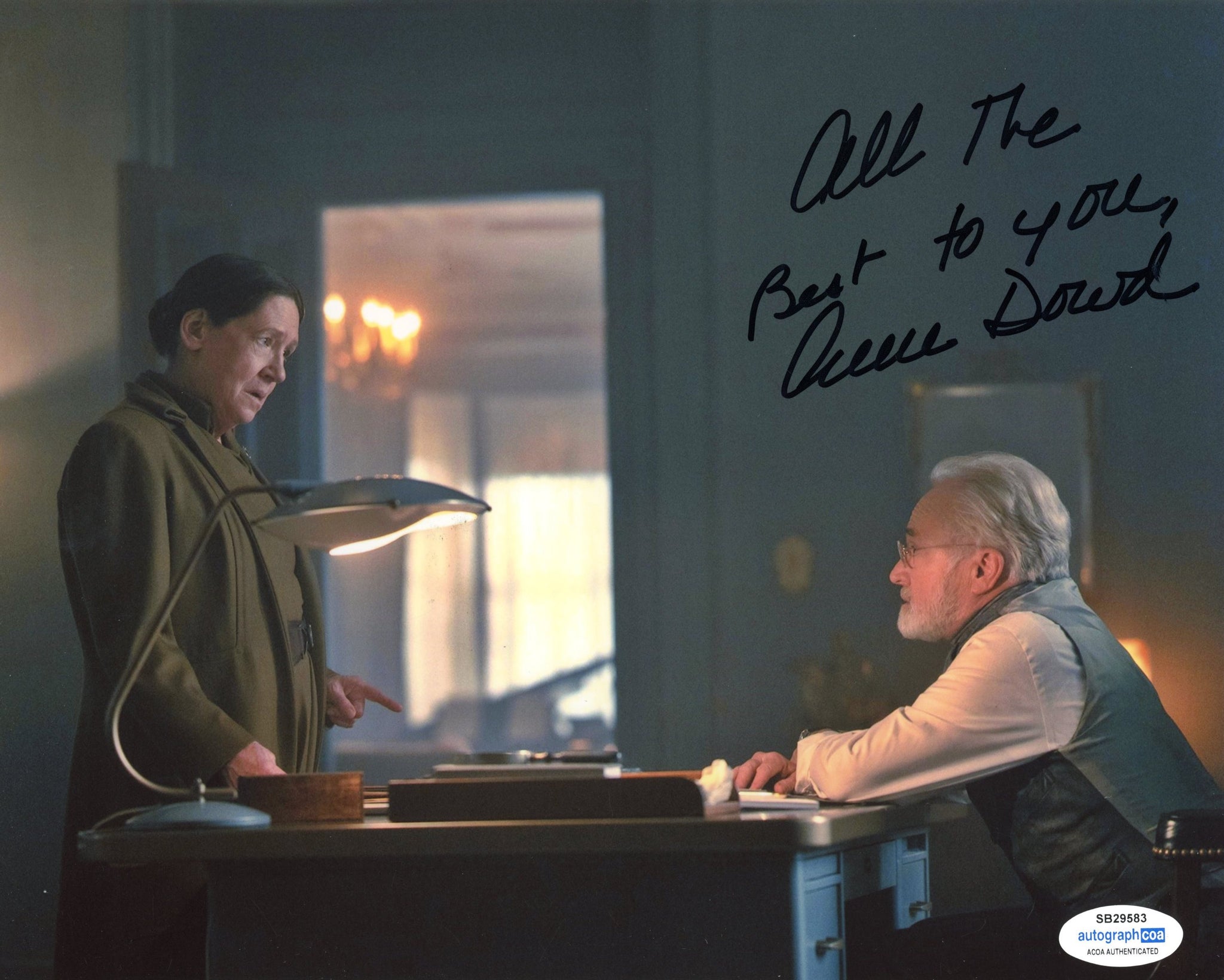 Ann Dowd Handmaid's Tale Signed Autograph 8x10 Photo ACOA