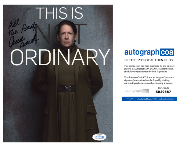 Ann Dowd Handmaid's Tale Signed Autograph 8x10 Photo ACOA