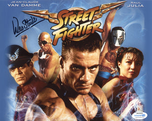 Wes Studi Street Fighter Signed Autograph 8x10 Photo ACOA