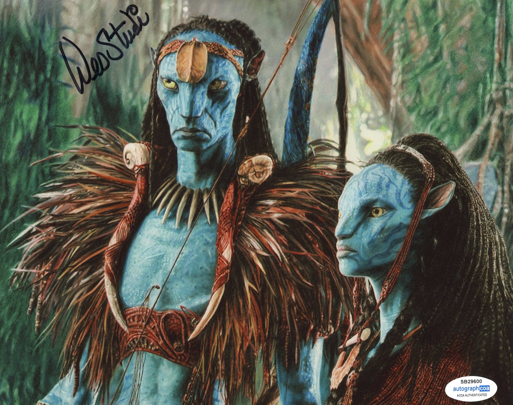 Wes Studi Avatar Signed Autograph 8x10 Photo ACOA