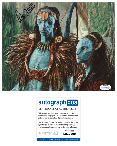 Wes Studi Avatar Signed Autograph 8x10 Photo ACOA