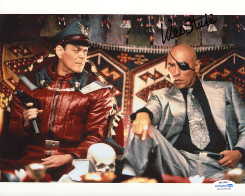 Wes Studi Street Fighter Signed Autograph 8x10 Photo ACOA