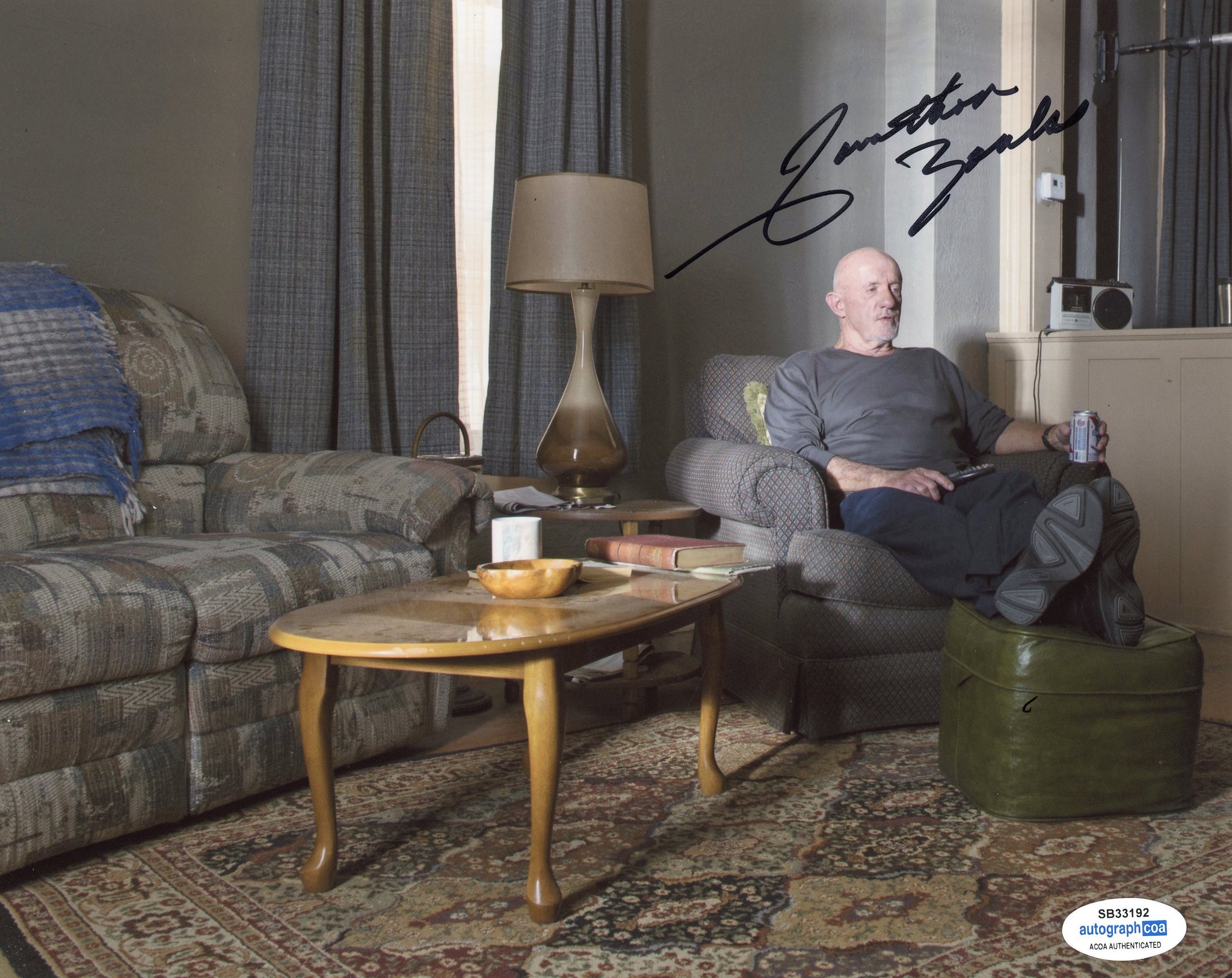 Jonathan Banks Better Call Saul Signed Autograph 8x10 Photo ACOA