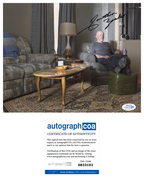 Jonathan Banks Better Call Saul Signed Autograph 8x10 Photo ACOA